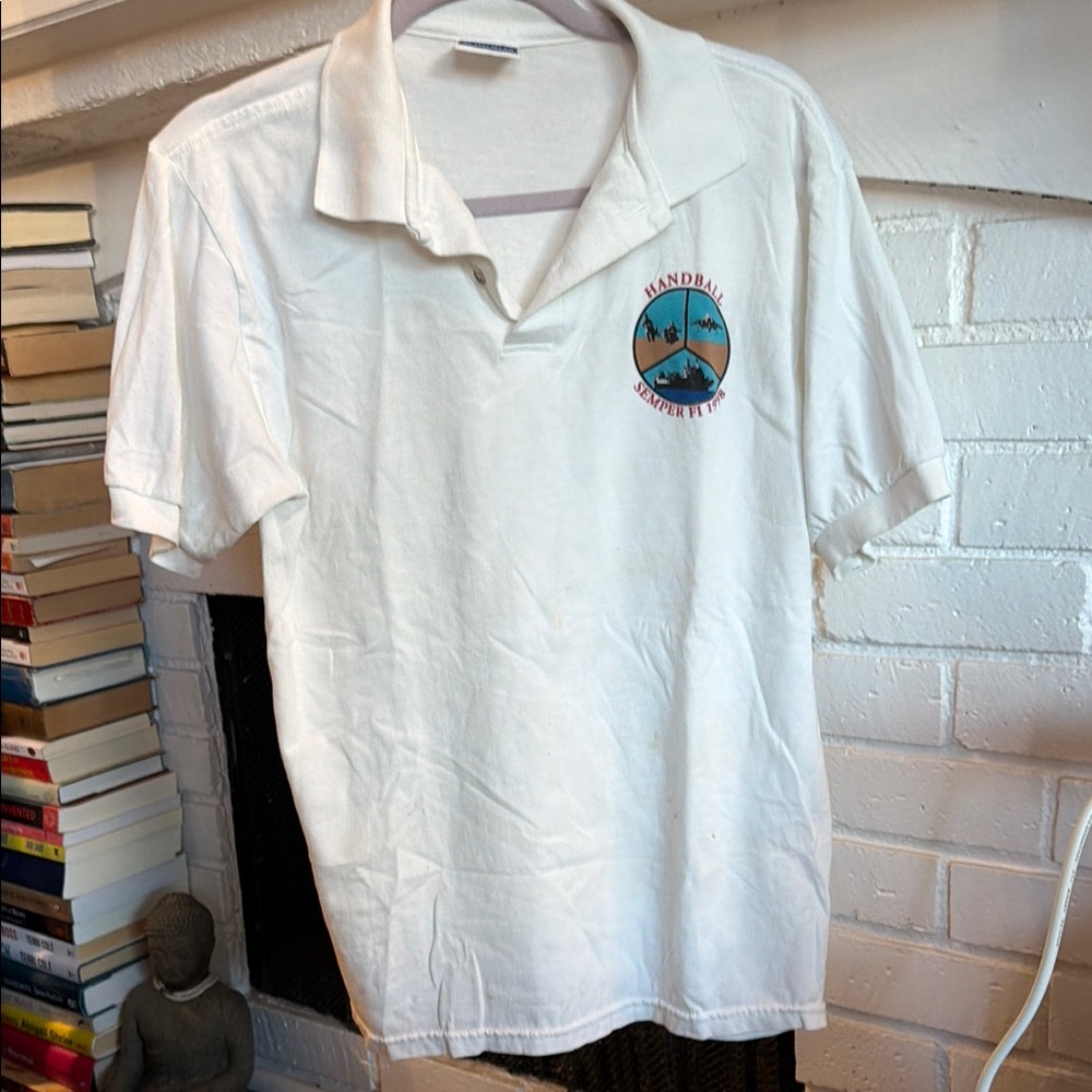 Vintage Men’s Semper Fi Handball Polo 1998